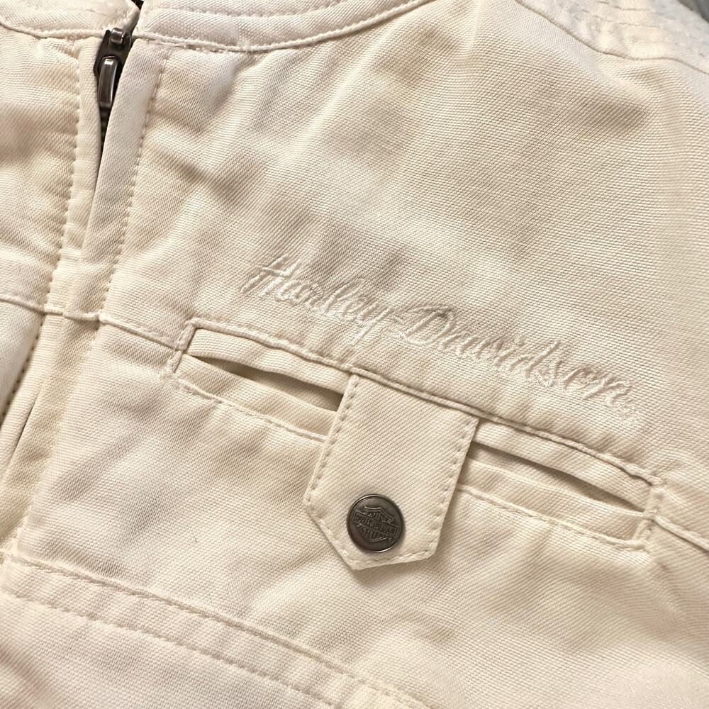 Harley Davidson Moto Jacket M - MEDIUM AUTHENTIC EUC - Picture 10 of 12